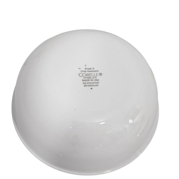 4 Corelle Black & White Soup Cereal Bowls 5.5" break chip resistant dishwasher - Picture 4 of 9